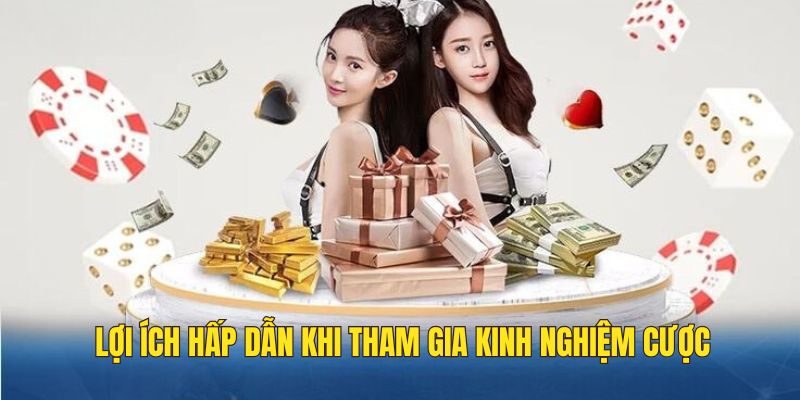 Chia sẻ những lợi ích hấp dẫn khi tham gia kinh nghiệm cá cược